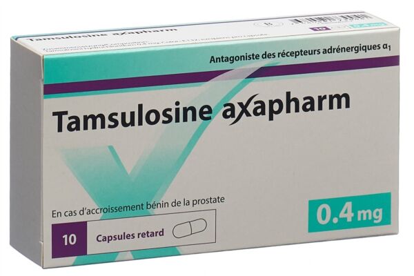 Tamsulosin Axapharm Ret Kaps 0.4 mg 10 Stk