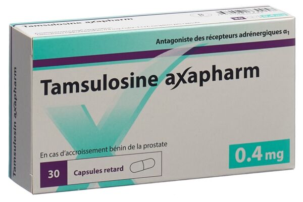 Tamsulosin Axapharm Ret Kaps 0.4 mg 30 Stk
