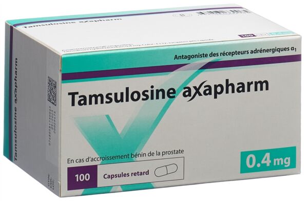 Tamsulosin Axapharm Ret Kaps 0.4 mg 100 Stk