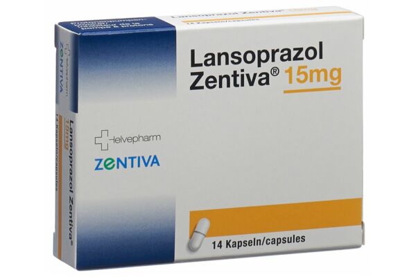 Lansoprazol Zentiva caps 15 mg 14 pce