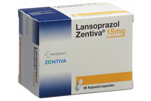 Lansoprazol Zentiva caps 15 mg 56 pce