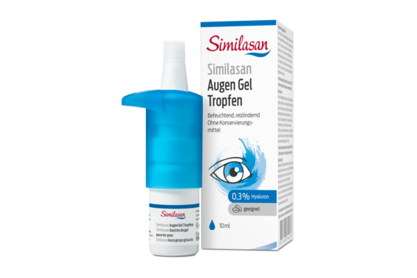 Similasan Gouttes gel pour yeux 0.3 % Hyaluronate fl 10 ml