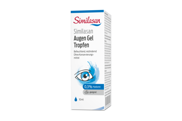 Similasan Gouttes gel pour yeux 0.3 % Hyaluronate fl 10 ml