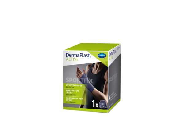 DermaPlast Active bandage sport 6cmx5m bleu
