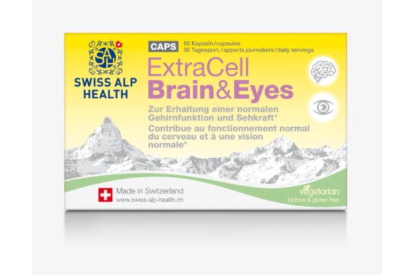Extra Cell Brain & Eyes caps végétarien 60 pce