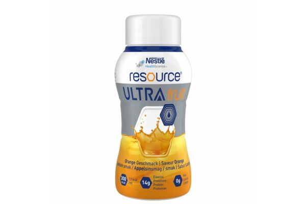Resource Ultra Fruit Orange 4 Fl 200 ml