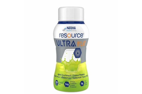 Resource Ultra Fruit pomme 4 fl 200 ml