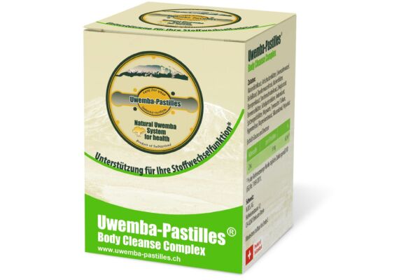 Uwemba-Pastilles Body Cleanse Complex bte 250 pce