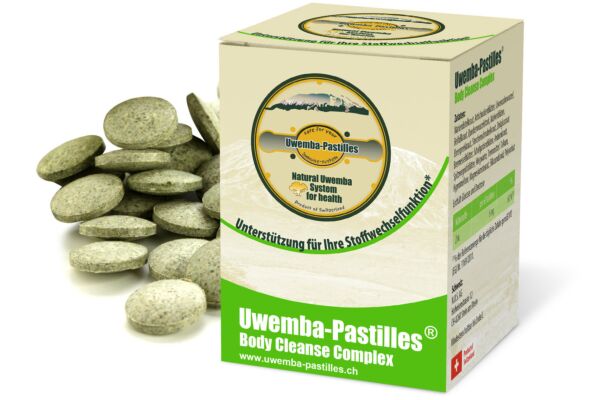 Uwemba-Pastilles Body Cleanse Complex bte 250 pce
