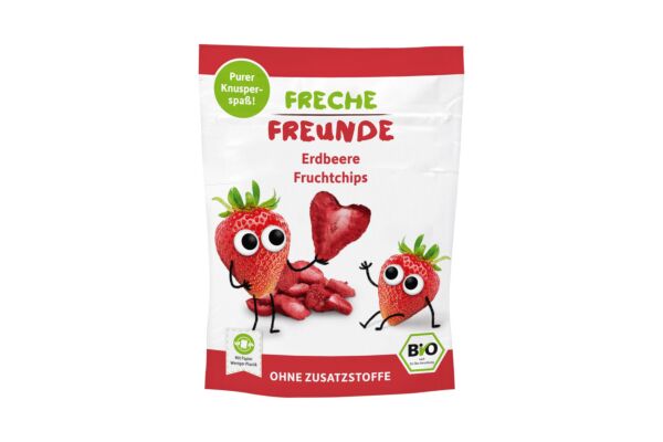 Freche Freunde chips aux fruits de fraises sach 12 g