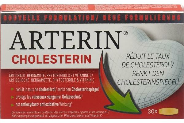 ARTERIN cholestérol cpr 30 pce