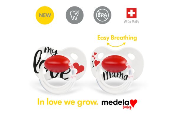 Medela Baby Nuggi Original 18+ Signature Love 2 Stk