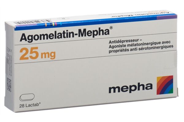 Agomelatin-Mepha cpr pell 25 mg 28 pce