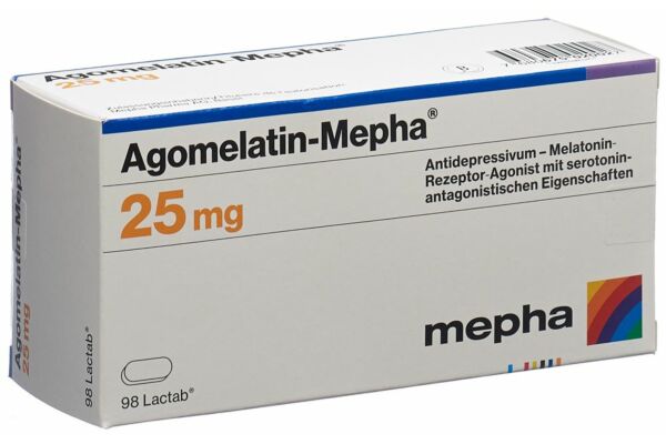 Agomelatin-Mepha cpr pell 25 mg 98 pce