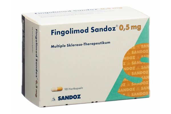 Fingolimod Sandoz Kaps 0.5 mg 98 Stk