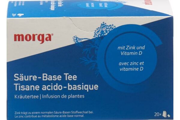 Morga tisane acido-basique avec pelliante sach 20 pce