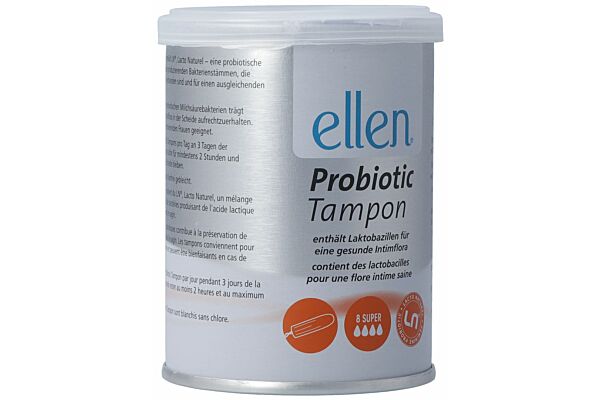 ellen super Probiotic Tampon 8 Stk