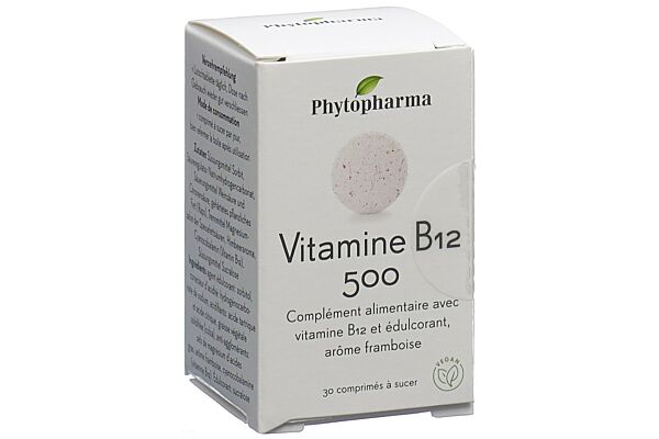Phytopharma Vitamin B12 Lutschtabl 500 mcg Ds 30 Stk