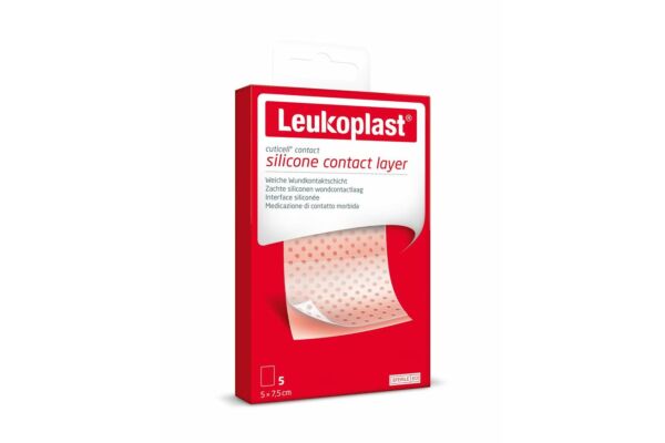 Leukoplast Cuticell Contact 5x7.5cm 5 Stk