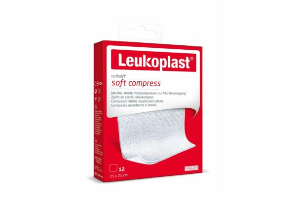 Leukoplast Cutisoft 7.5x7.5cm 12 pce