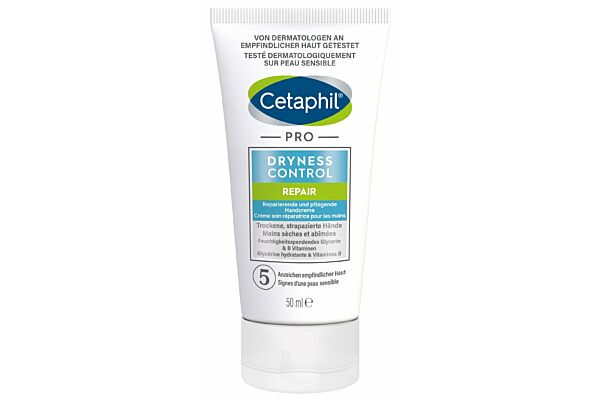 Cetaphil PRO DRYNESS CONTROL REPAIR crème soin réparatrice pour les mains tb 50 ml