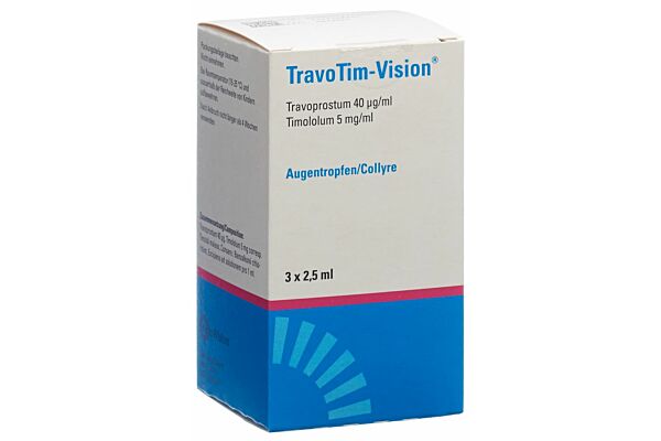 TravoTim-Vision Gtt Opht 3 Fl 2.5 ml