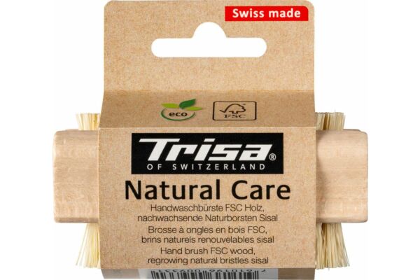 Trisa Natural Care Handwaschbürste FSC Holz
