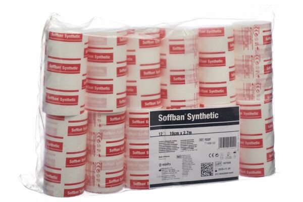 Soffban Synthetic ouate de rembourrage 10cmx2.7m box 12 pce