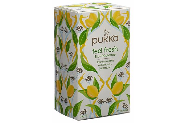 Pukka Feel Fresh thé bio allemand sach 20 pce
