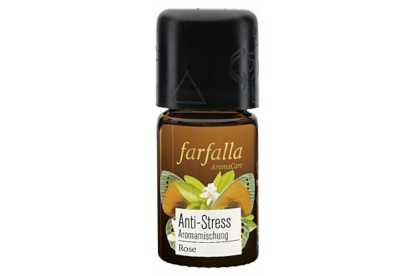 farfalla Synergie d'huiles essentielles rose anti-stress fl 5 ml