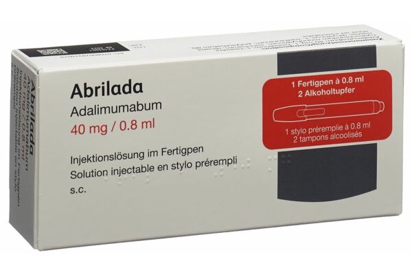 Abrilada Inj Lös 40 mg/0.8ml Fertigpen 0.8 ml
