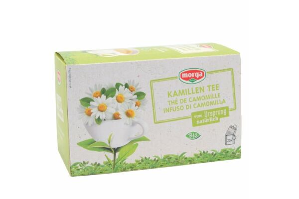 Morga Kamillen Tee mit Hülle Bio Btl 20 Stk
