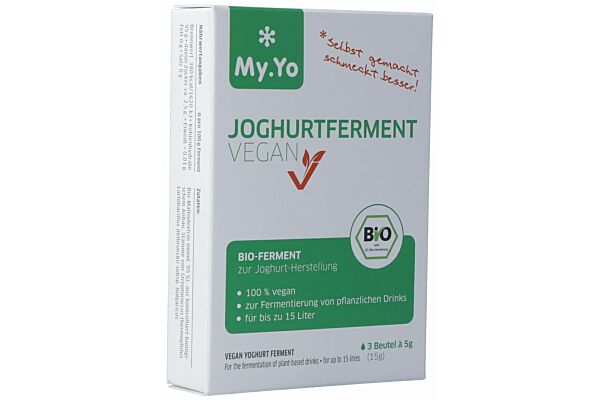 My.Yo Joghurt Ferment Bio vegan 3 x 5 g