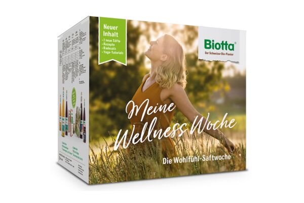 Biotta Wellness Woche Bio Karton