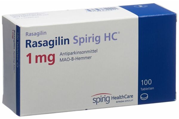 Rasagilin Spirig HC Tabl 1 mg 100 Stk