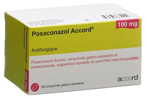 Posaconazol Accord cpr 100 mg 96 pce