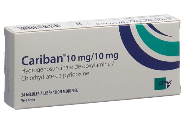 Cariban Ret Kaps 10 mg/10 mg 24 Stk