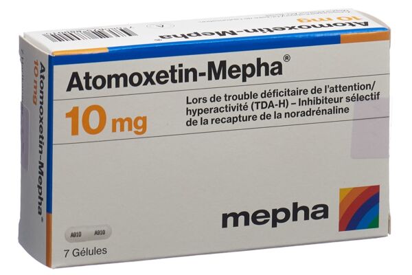 Atomoxetin-Mepha Kaps 10 mg 7 Stk