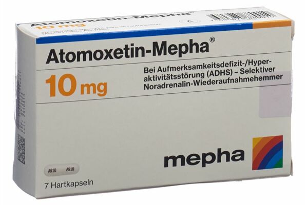 Atomoxetin-Mepha Kaps 10 mg 7 Stk