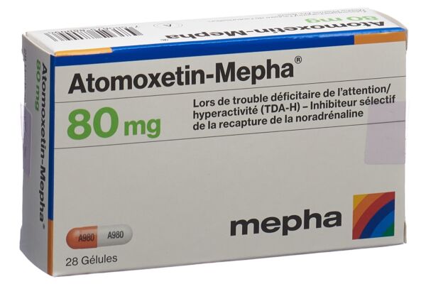 Atomoxetin-Mepha caps 80 mg 28 pce