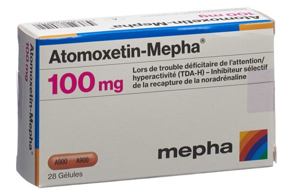 Atomoxetin-Mepha Kaps 100 mg 28 Stk