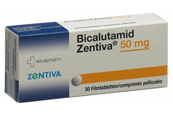 Bicalutamid Zentiva Filmtabl 50 mg 30 Stk