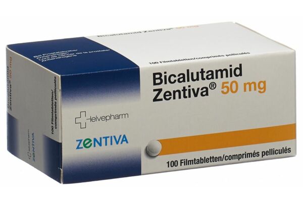 Bicalutamid Zentiva Filmtabl 50 mg 100 Stk