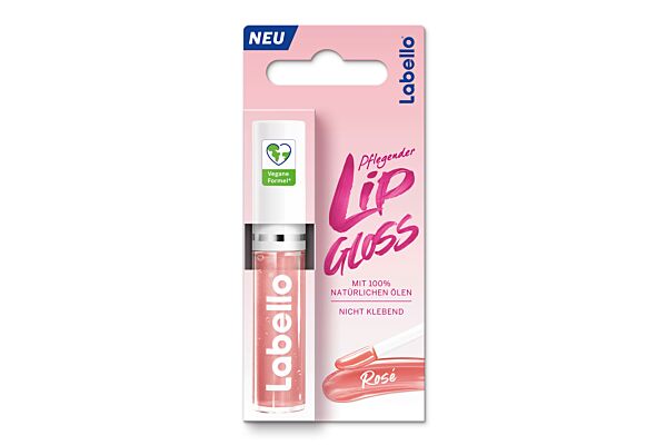 Labello Caring Lip Gloss Rosé 5.5 ml