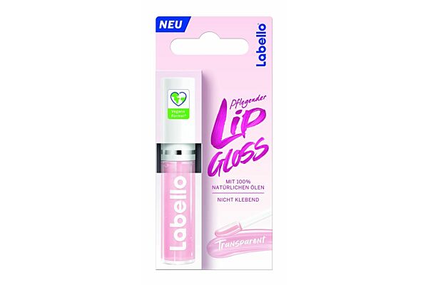 Labello Caring Lip Gloss Transparent 5.5 ml