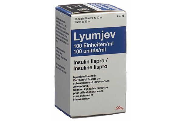 Lyumjev Insulin Inj Lös 100 IE/ml Durchstf 10 ml