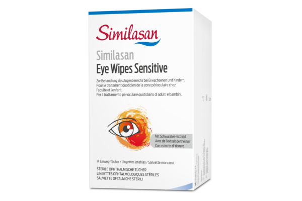 Similasan Eye Wipes Sensitive sach 14 pce