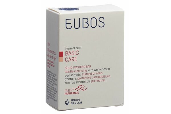 Eubos Seife fest parfümiert rosa 125 g