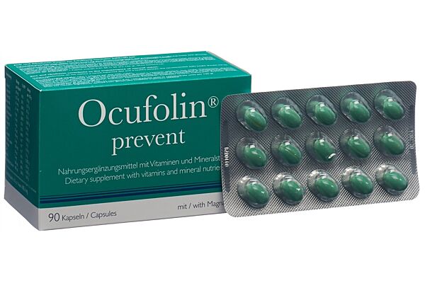 Ocufolin prevent caps 90 pce
