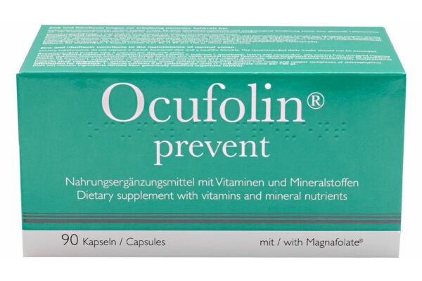 Ocufolin prevent caps 90 pce